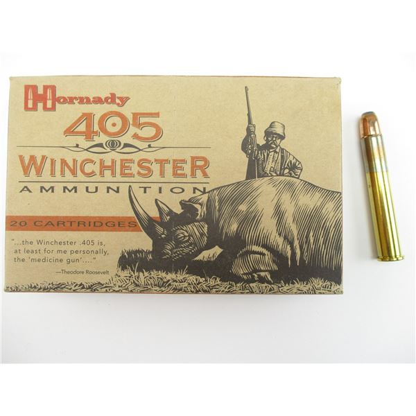 HORNADY .405 WIN AMMO