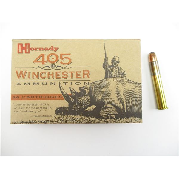 HORNADY .405 WIN AMMO