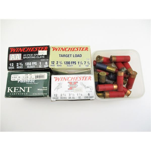 ASSORTED 12 GAUGE SHOTSHELLS LOT