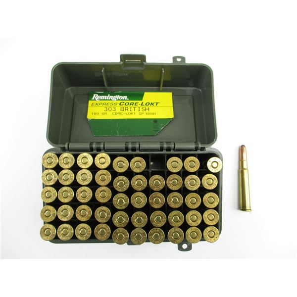 REMINGTON .303 BRITISH AMMO