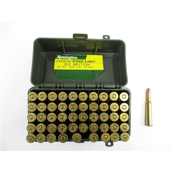 REMINGTON .303 BRITISH AMMO