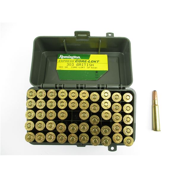 REMINGTON .303 BRITISH AMMO