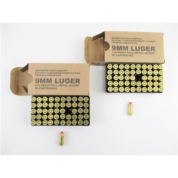 REMINGTON 9MM LUGER AMMO