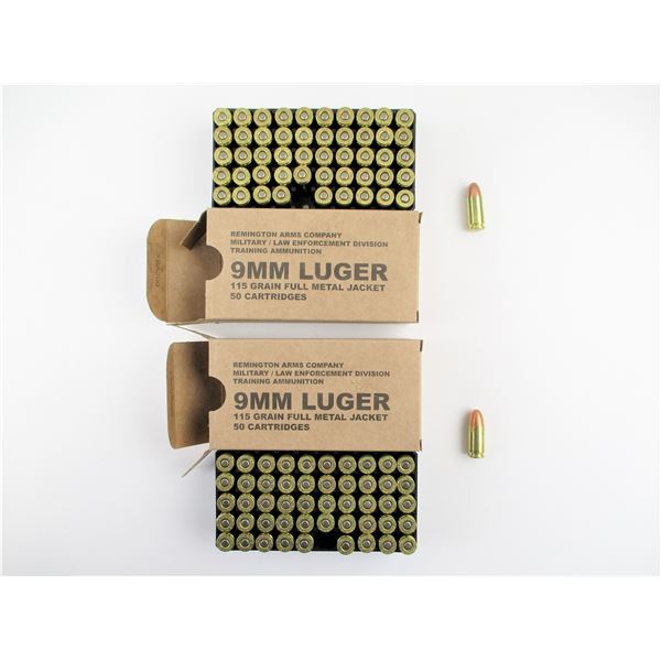 REMINGTON 9MM LUGER AMMO