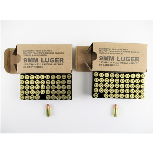 REMINGTON 9MM LUGER AMMO