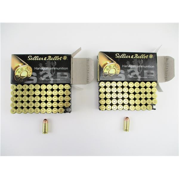 SELLIER & BELLOT .45 AUTO AMMO