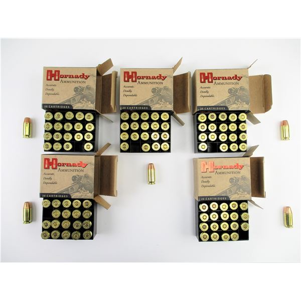 HORNADY .45 AUTO + P AMMO