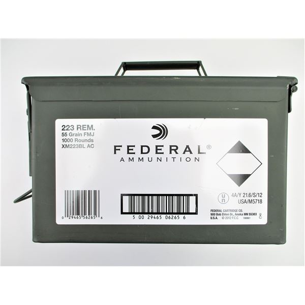 FEDERAL .223 REM AMMO