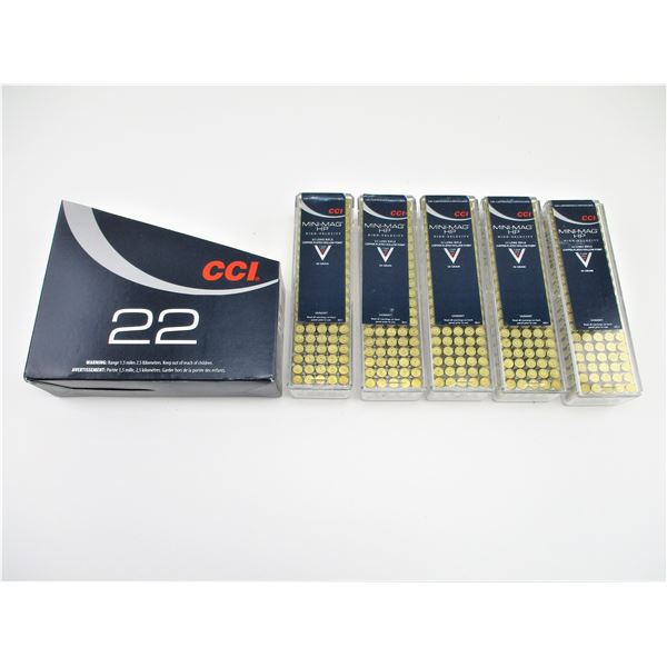 CCI .22 MINI-MAG LR AMMO