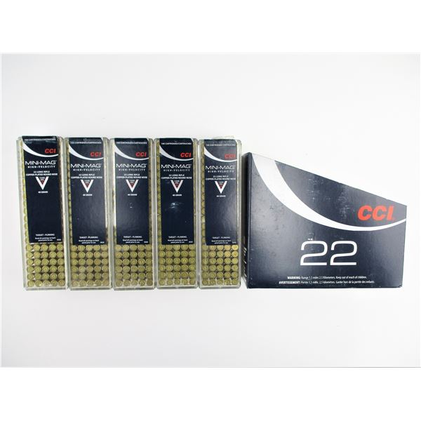 CCI .22 MINI-MAG LR AMMO