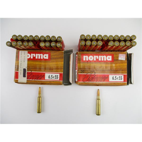NORMA .6.5X55 AMMO