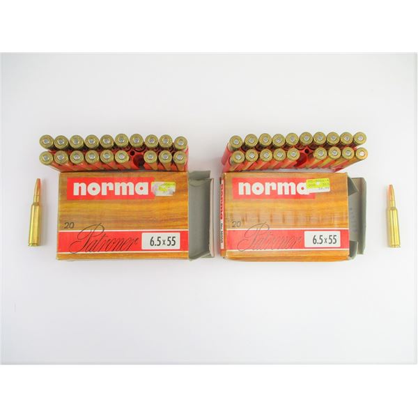 NORMA .6.5X55 AMMO