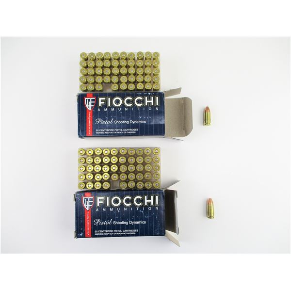 FIOCCHI 9MM LUGER AMMO