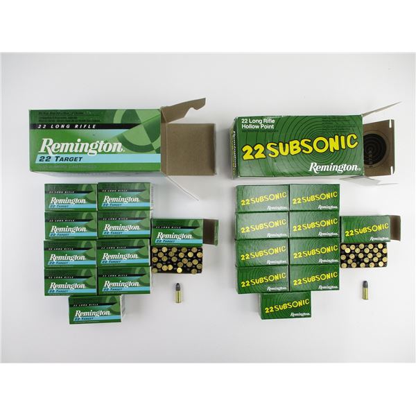 REMINGTON .22 LONG RIFLE AMMO