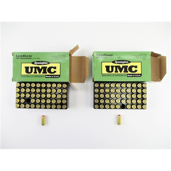 REMINGTON UMC .380 AUTO AMMO
