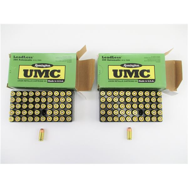 REMINGTON UMC .380 AUTO AMMO