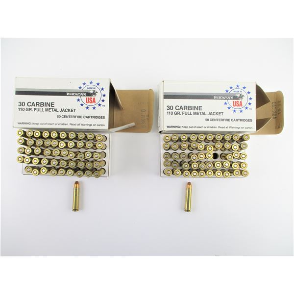 WINCHESTER .30 CARBINE AMMO