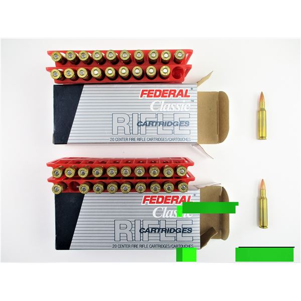 FEDERAL .222 REM AMMO