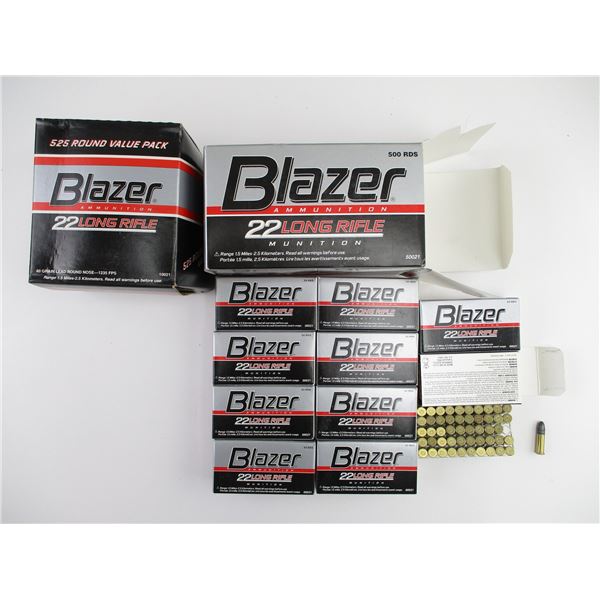 BLAZER .22 LONG RIFLE AMMO