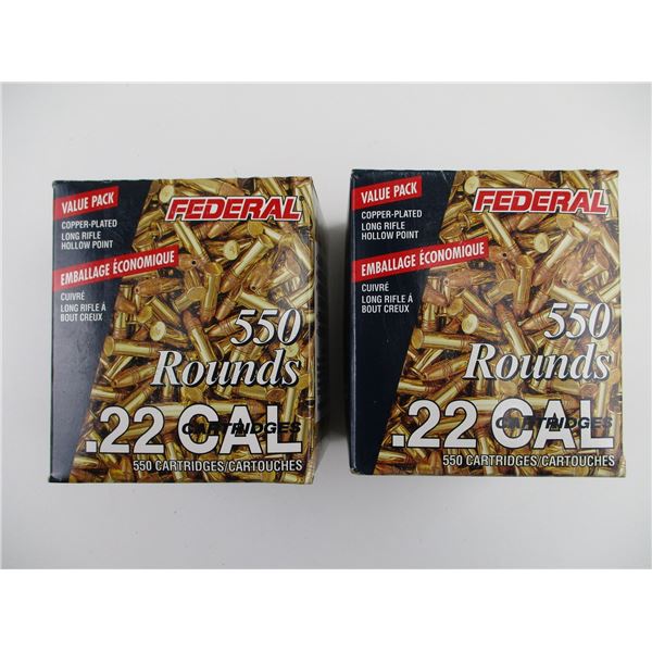 FEDERAL .22 LONG RIFLE AMMO