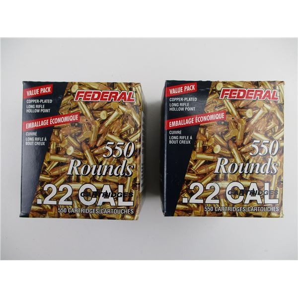 FEDERAL .22 LONG RIFLE AMMO