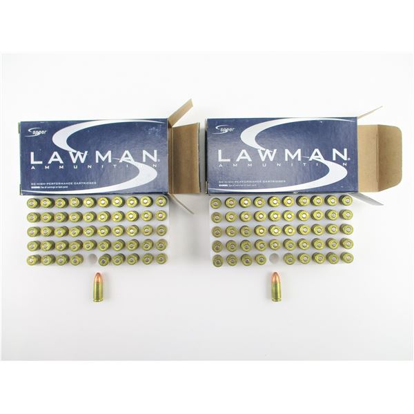 SPEER 9MM LUGER AMMO