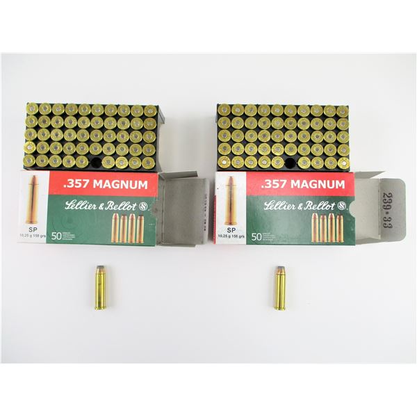 SELLIER & BELLOT .357 MAG AMMO
