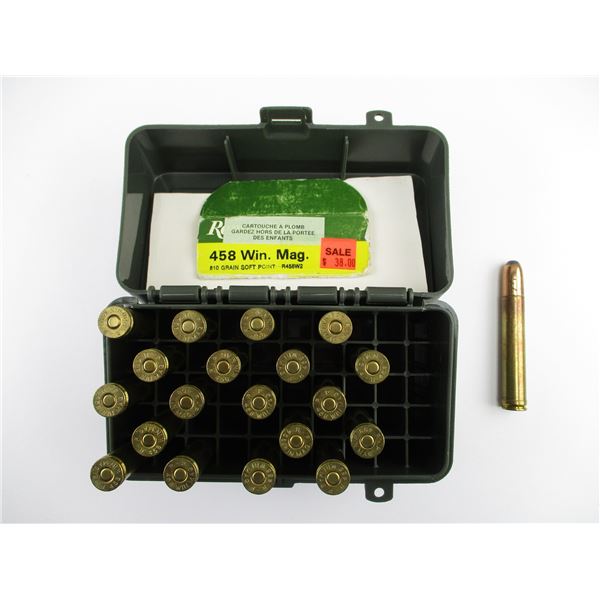 REMINGTON .458 WIN MAG AMMO