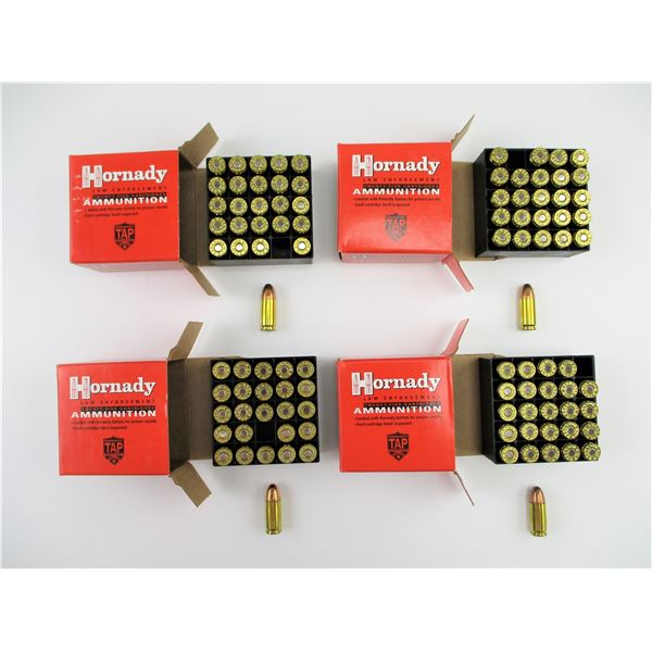 HORNADY 9MM LUGER AMMO