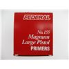 Image 4 : FEDERAL NO. 155 MAGNUM LARGE PISTOL PRIMERS LOT