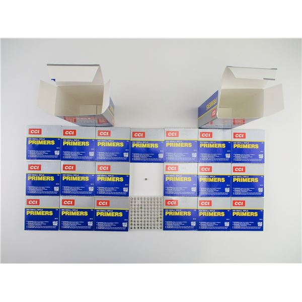 CCI SMALL RIFLE PRIMERS LOT