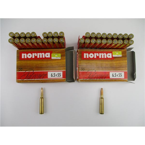 NORMA .6.5X55 AMMO