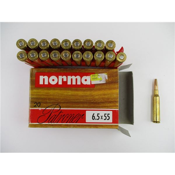 NORMA .6.5X55 AMMO