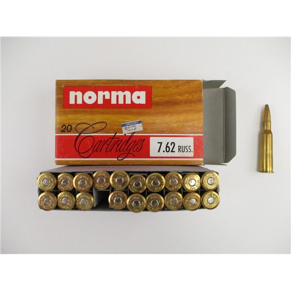 NORMA .7.62 RUSSIAN AMMO