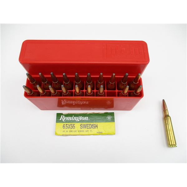 REMINGTON 6.5X55 SWEDISH AMMO