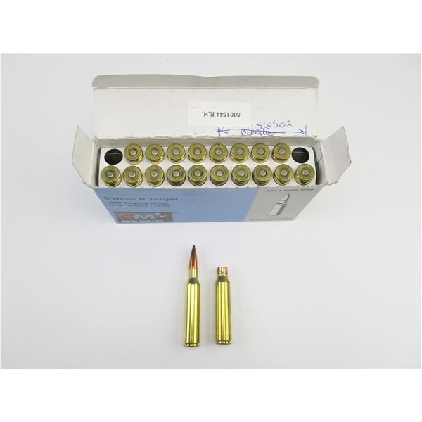 SWISS MUNITION .338 LAPUA MAG AMMO