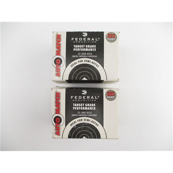 FEDERAL .22 LONG RIFLE AMMO