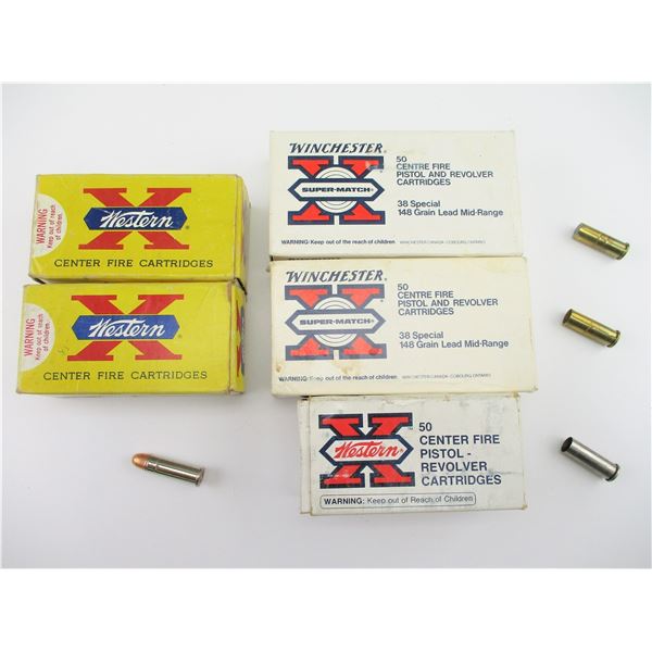 WINCHESTER .38 SPECIAL AMMO