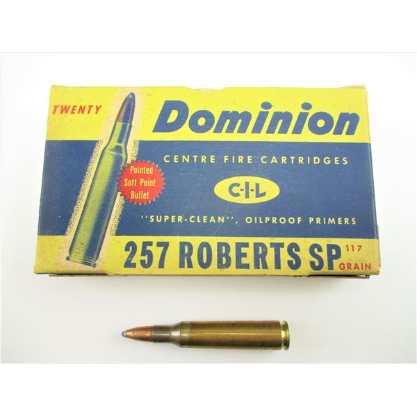 CIL DOMINION .257 ROBERTS AMMO