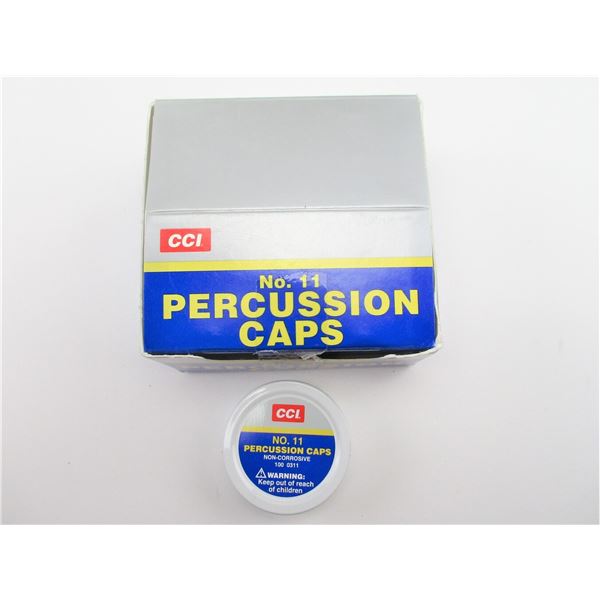 CCI NO. 11 PERCUSSION CAPS LOT