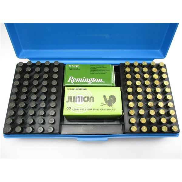 ASSORTED .22 LONG RIFLE AMMO