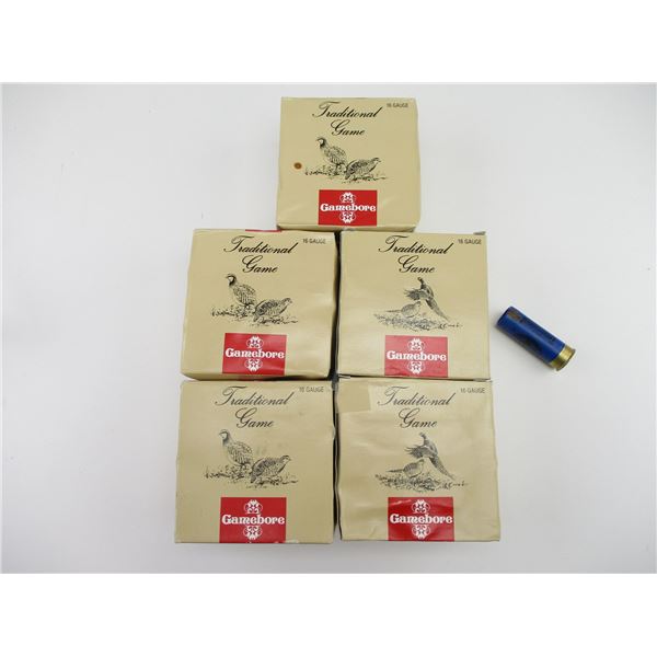 GAMEBORE 16 GAUGE SHOTSHELLS LOT