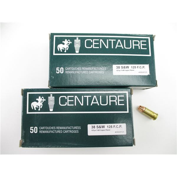 CENTAURE .38 S&W AMMO