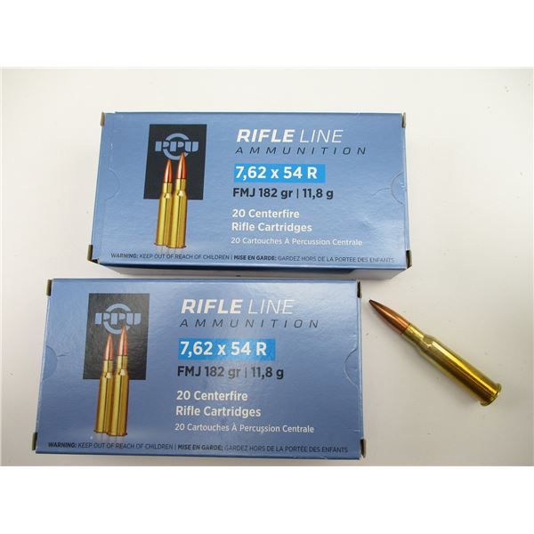 PPU 7.62X54 R AMMO