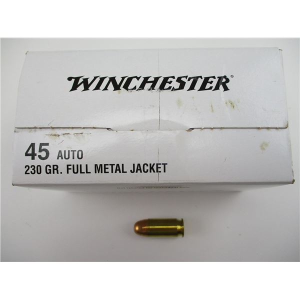 WINCHESTER .45 AUTO AMMO