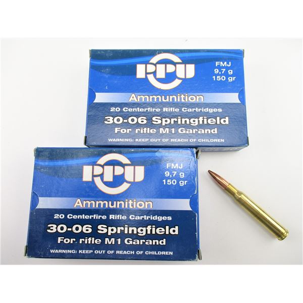PPU .30-06 SPRINGFIELD AMMO