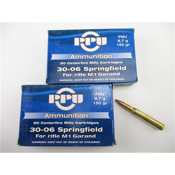 PPU .30-06 SPRINGFIELD AMMO
