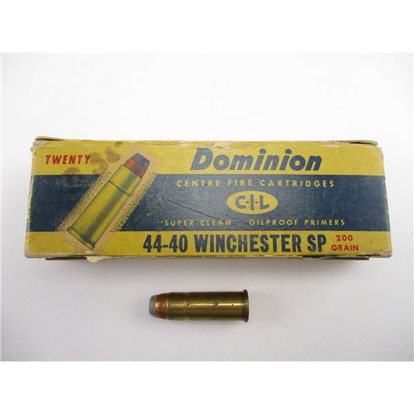 ASSORTED .44-40 WIN AMMO