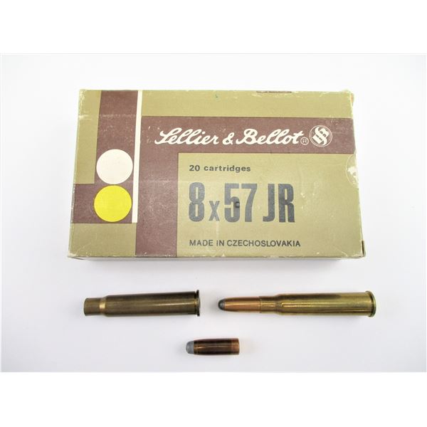 SELLIER & BELLOT .8X57JR AMMO