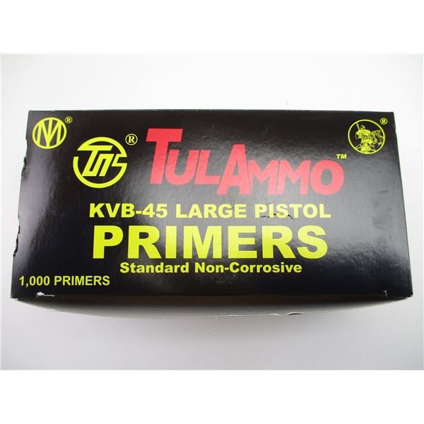 TULAMMO LARGE PISTOL PRIMERS